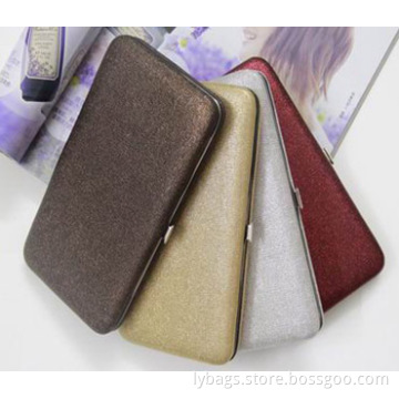 Leather Wallet, Metal Wallet, Flat Purse,